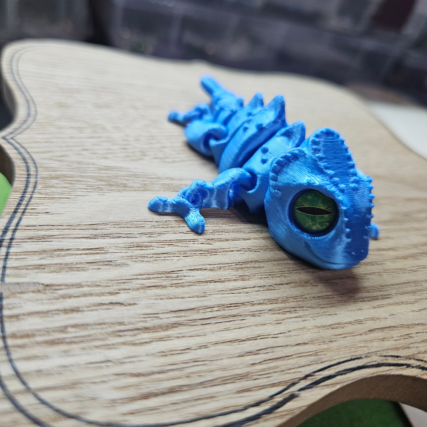 3 d printed chameleon