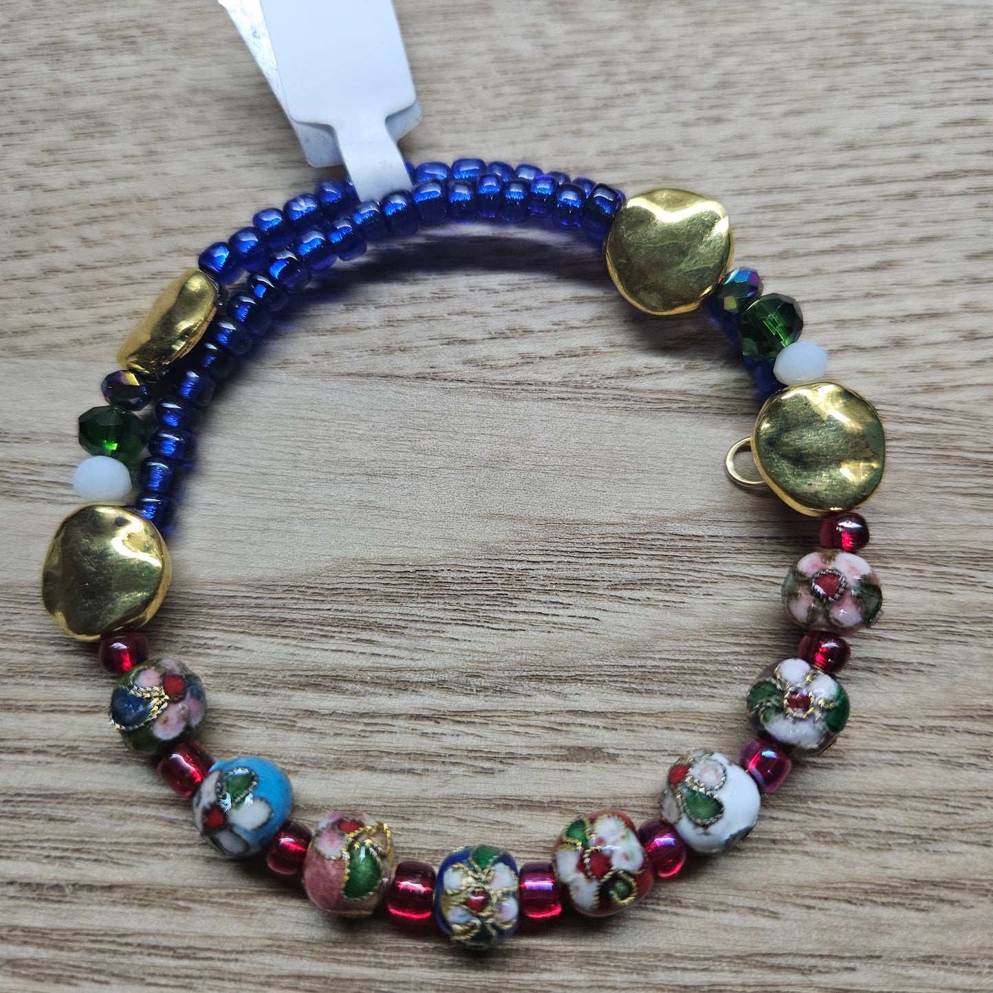 Multi colored beaded bracelet