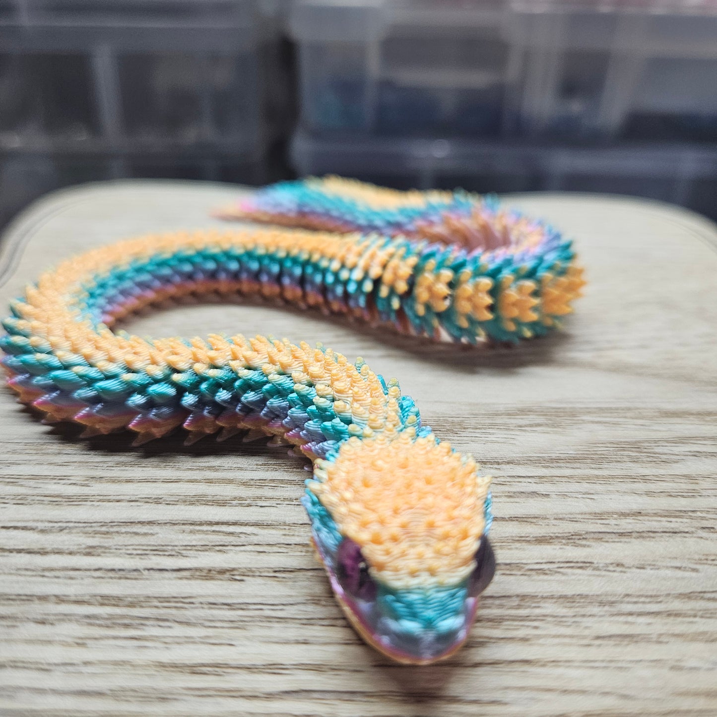 Snakes 3 d printed toy