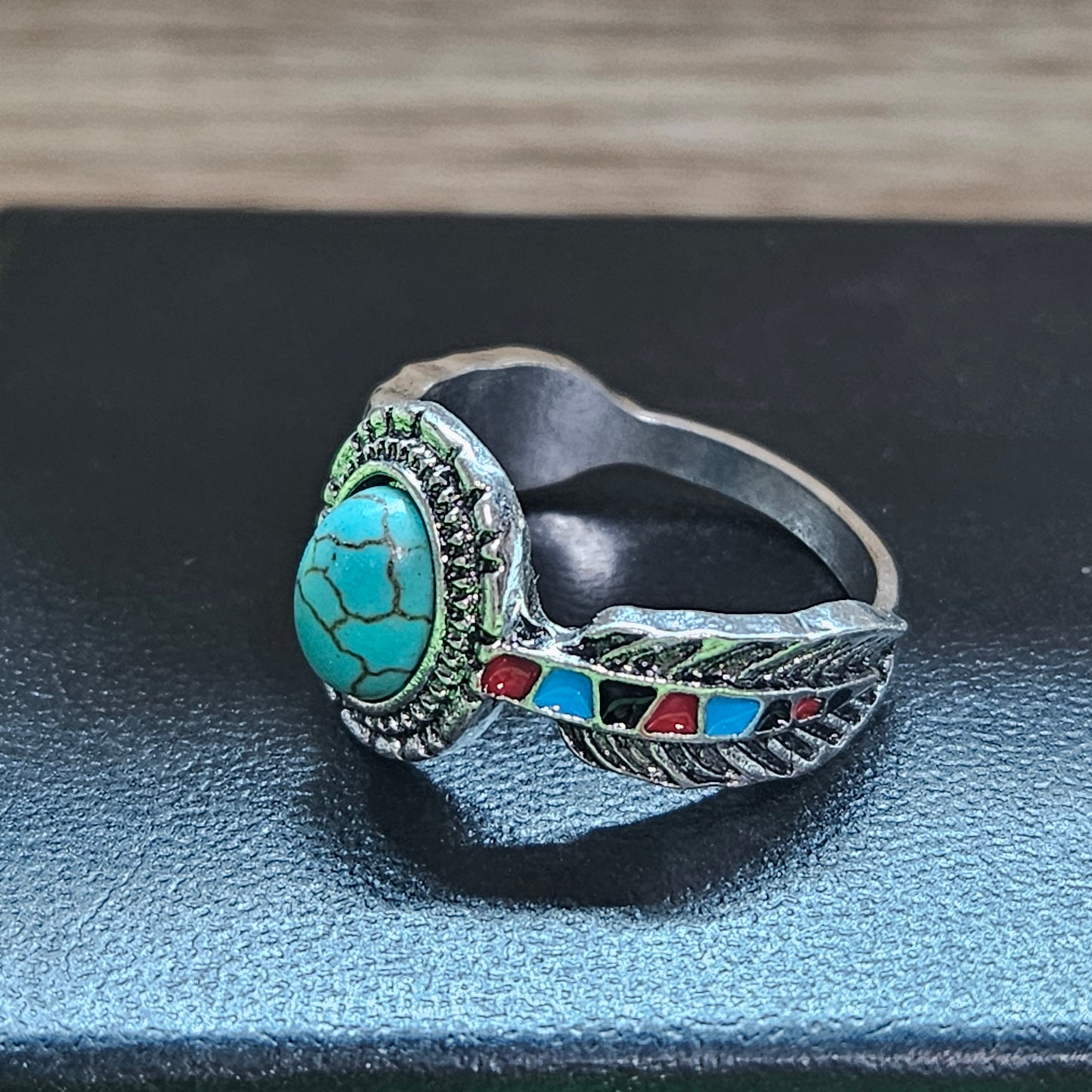 Turquoise fashion ring