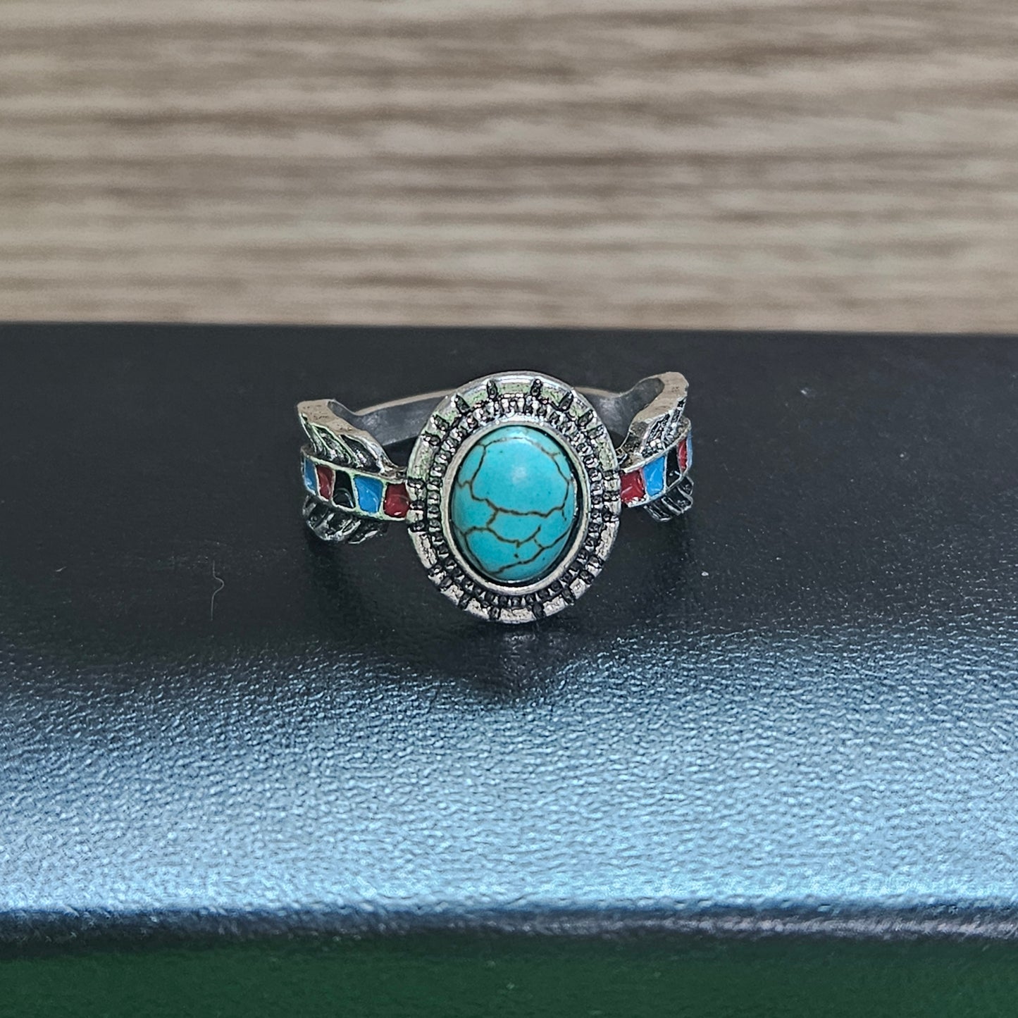 Turquoise fashion ring