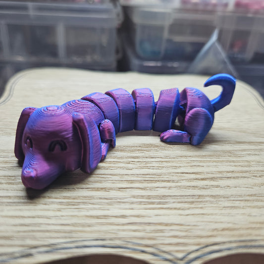 3 d printed  weiner dog